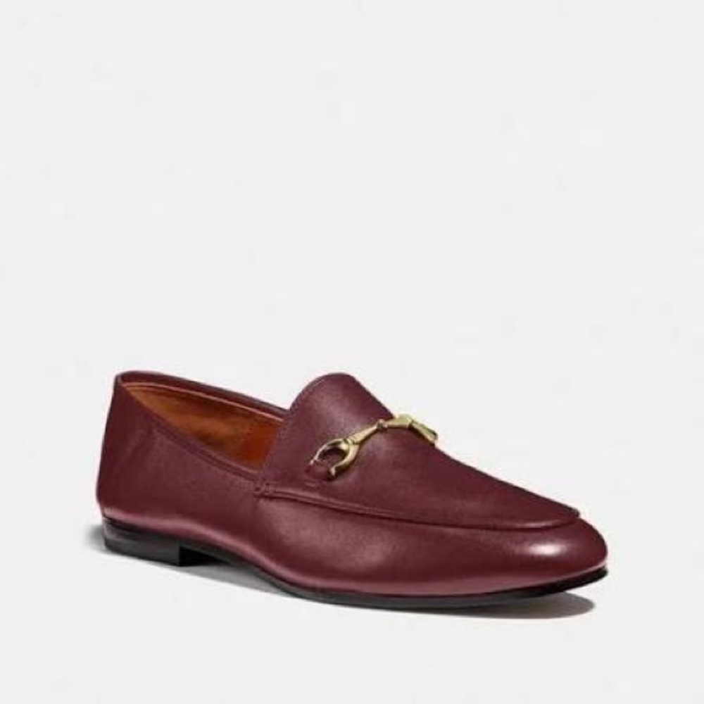 Coach Haley Burgundy Loafers